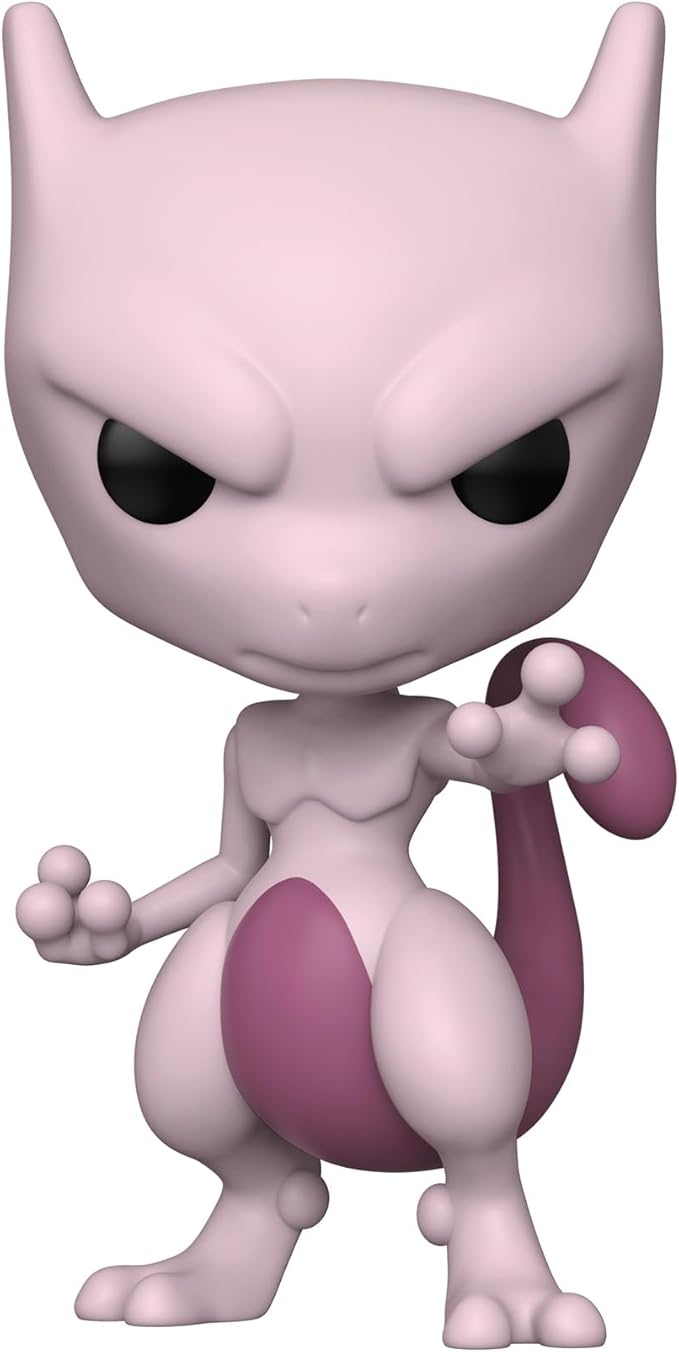 Funko Pop! Jumbo: Pokémon - Mewtwo - Figura de vinilo coleccionable - Idea de regalo - Mercancía oficial - Juguetes para niños y adultos - Fans de los videojuegos - Muñeco para coleccionistas y exhibición