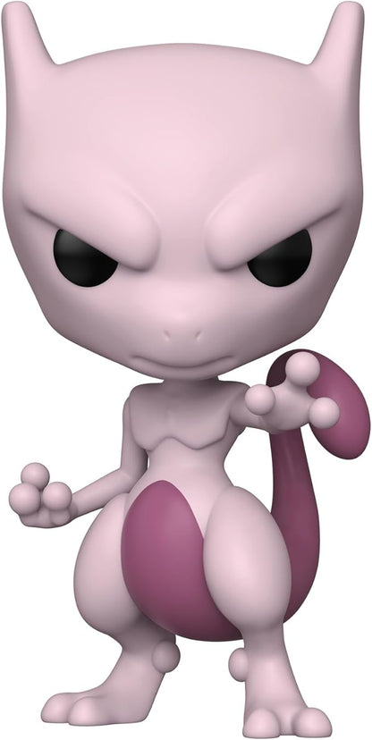 Funko Pop! Jumbo: Pokémon - Mewtwo - Figura de vinilo coleccionable - Idea de regalo - Mercancía oficial - Juguetes para niños y adultos - Fans de los videojuegos - Muñeco para coleccionistas y exhibición