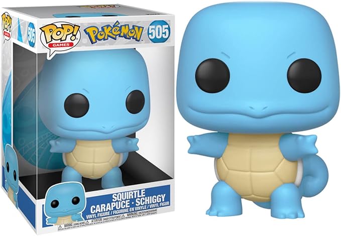 Funko Pop! Games: Pokémon - Squirtle de 25 cm