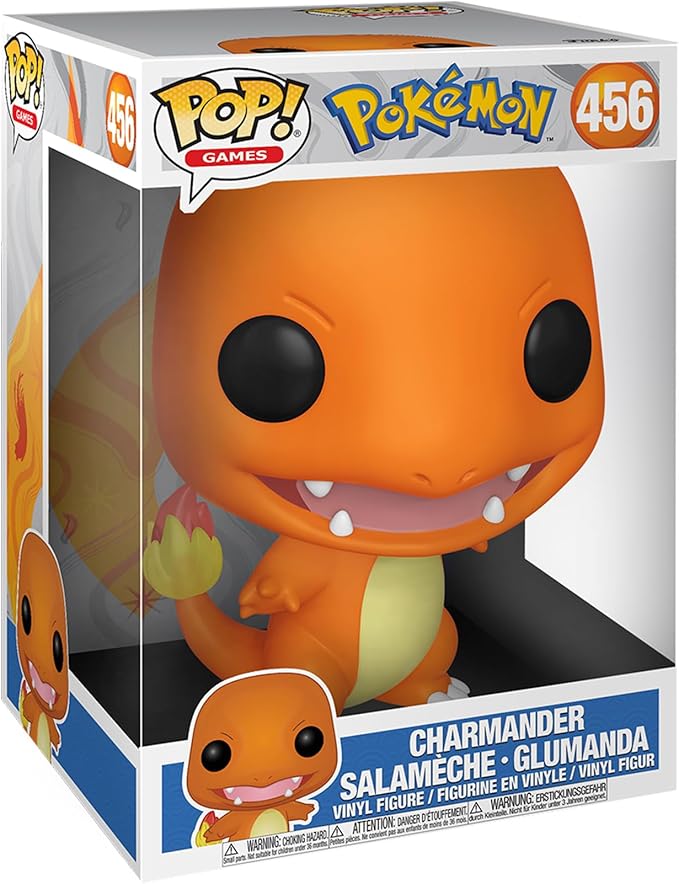 Funko Pop! Games: Pokémon - Charmander de 25 cm -